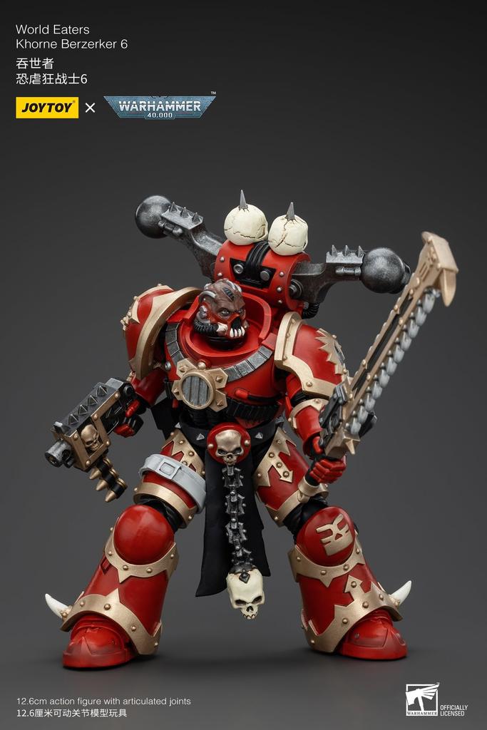 JOYTOY Warhammer World Eater Khorne Berzerker 6 Scale Action Figure 40,000 1/18 (Assembled)