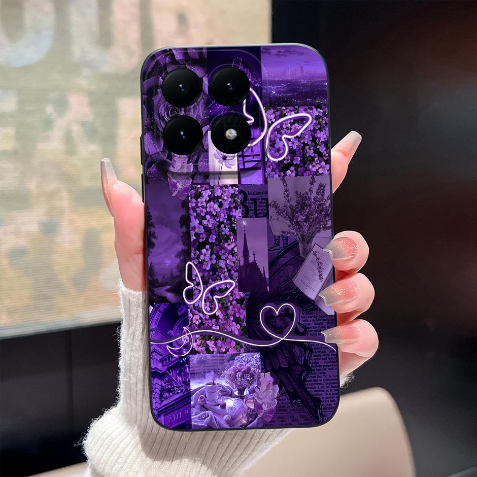 Cases For Xiaomi 15 15T Pro Love Heart Butterfly Antifouling Full Protection Housing For Xiaomi15TPro xiaomi15pro Luxury Bumper