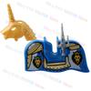 High-Quality Moc High-Quality Medeival High-Quality Knights High-Quality Figures High-Quality Horse High-Quality Saddle High-Quality Mount
