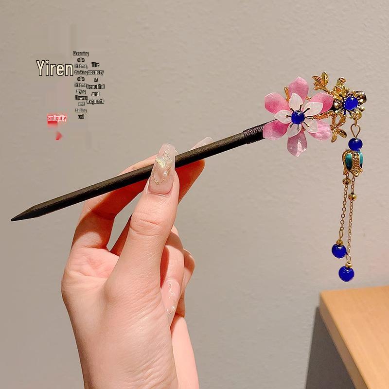 Neue Haarnadeln für Damen & Kinder 2025: Elegante Hanfu Hochsteckfrisur Accessoires im alten chinesischen Stil