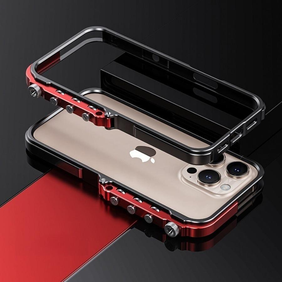 Case Mechanical Armor Alloy Shockproof Bumper for IPhone 17 16 15 Pro Max 17 16 Dropproof Protective Luxury Metal Aluminum Frame