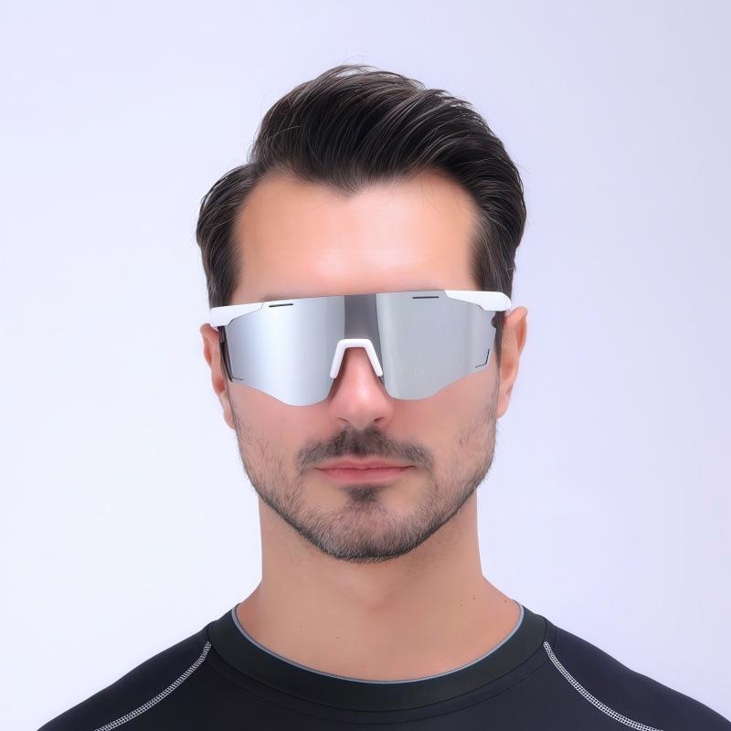 New Outdoor Fashion Cycling Sunglasses Men's Mountaineering Sports Windproof Sun Protection Sunglasses