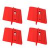 4PCS Drywall Fitting Tools Support Board in Place Aluminum Alloy Ceiling Plaster Plate Positioning Holders
