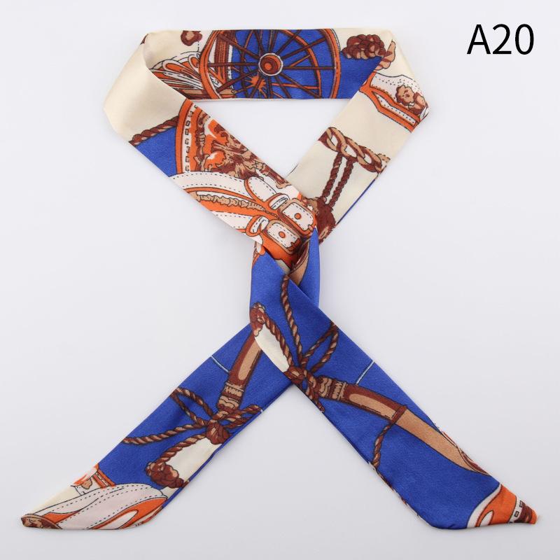 Silk Scarves Versatile Tied Bags, Long Strips, Small Silk Scarves, Bows, Headbands, Streamers, Gift Boxes, Gift Straps.