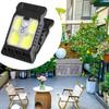 Outdoor Solar Clamp On Motion Sensor Lights Waterproof Work Light Camping Lamp Fence Walls Garage Led Lamps