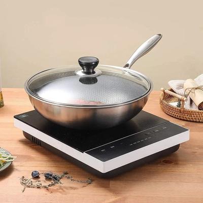 Universal Pot Cover Tempered Glass Visible Frying Pan Cover Anti-scalding Stainless Steel Cookware Parts Kitchen Accessories