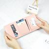 Trendy Macaron Color Women's Tri-fold Wallet with Large Capacity and Multiple Card Slots