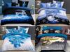 Christmas Bedding Set, Cotton Satin, 160x200 + 2x70x80, Christmas Tree, Bubbles