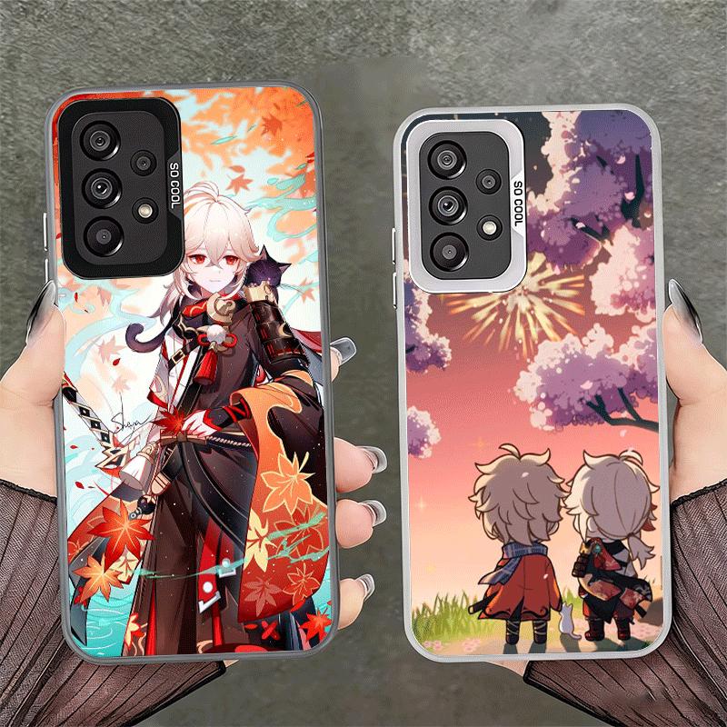 Genshin Impact Kazuha Soft Phone Case for Samsung A17 A16 A15 A14 A13 A57 A56 A55 A54 A53 A37 A36 A35 A34 A33 A26 A25 A24 A23 A5