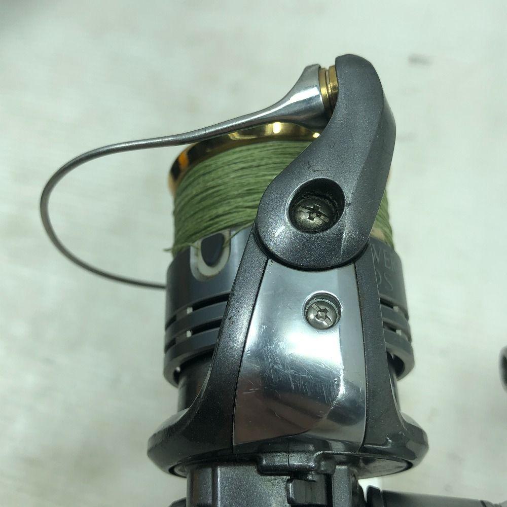 Used SHIMANO spinning reel 08 Twin Power C3000S with replacement spool 02236