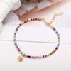 Adjustable Beaded Anklets Beach Ankle Bracelet Bohemian Colorful Beads Anklets Cute Women Girls Summer Foot Jewelry