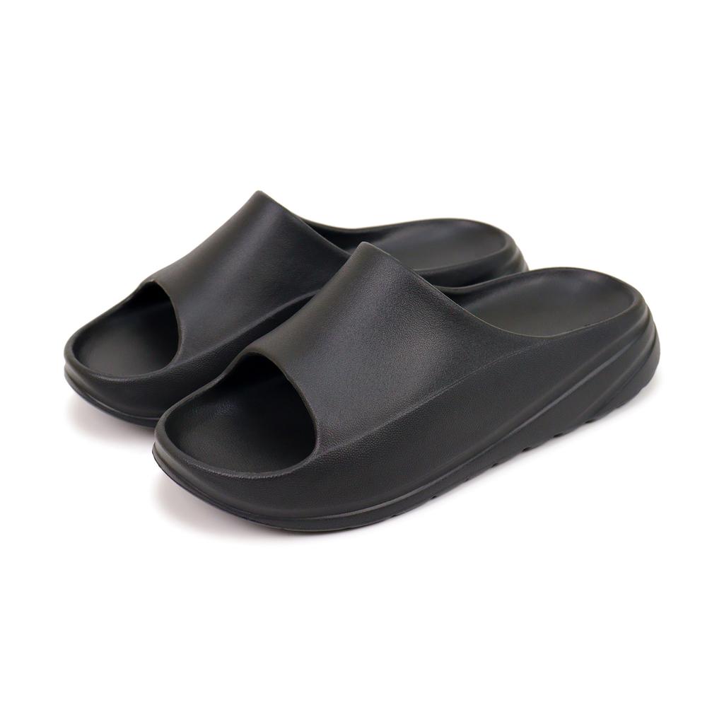 Summer slippers, thick soled straight slippers, anti slip bathroom slippers, home slippers