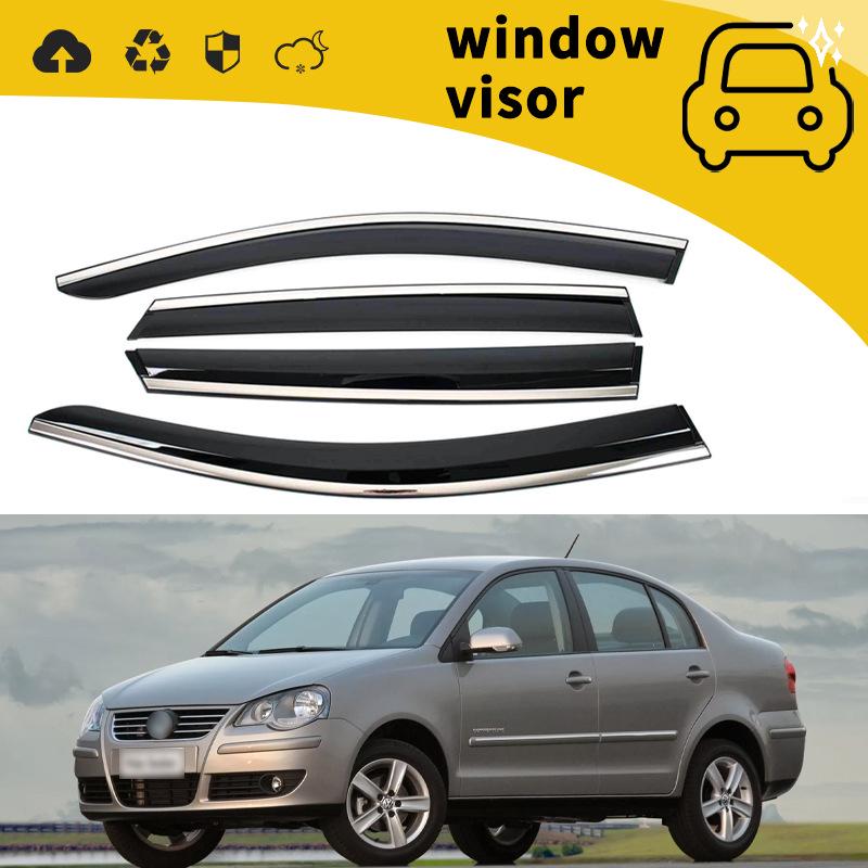 Polo 05-19 Door Rain Deflector for POLO, Polo PLUS, CROSS POLO - Car Modification Decor