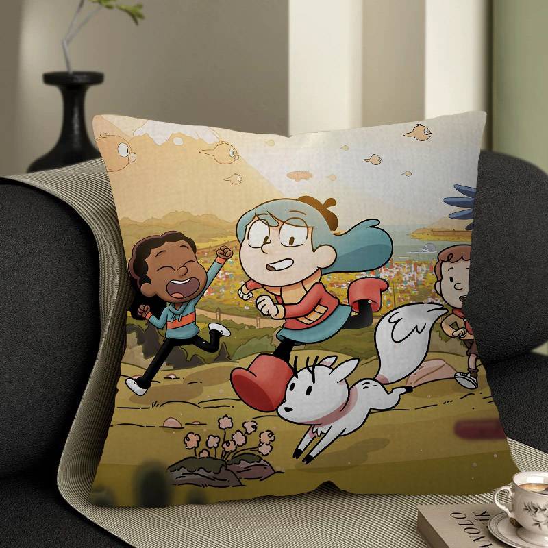Cartoon H-Hilda Pillow Anime Pillow Sofa Bed Head Pillow Cover Cushion Cover 45x45 Cm Fashion