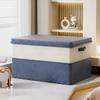Linen Storage Box, Foldable Organizer, Large Capacity, Dustproof, for Wardrobe & Home