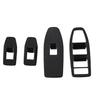 Car Door Window Lift Switch Panel Cover Sticker Trims for BMW X1  Carbon Fiber Grain Interior Armrest Door Decorative Trim