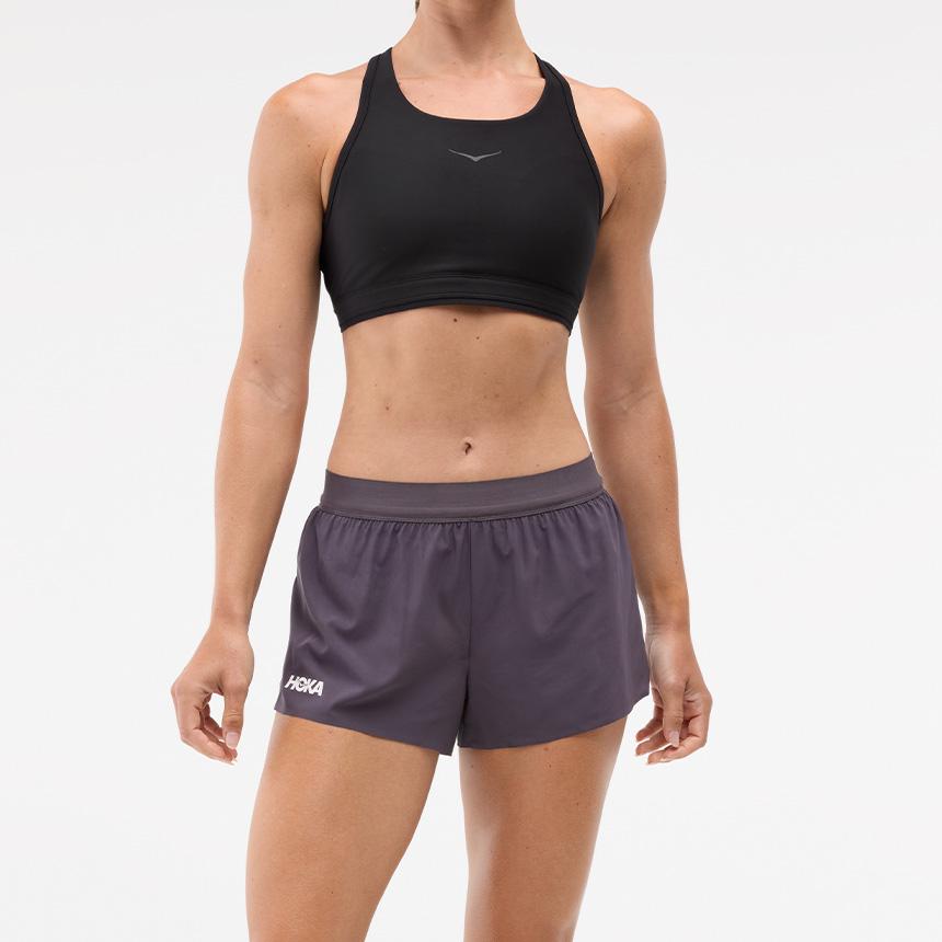 [hoka] Hoka Women s Race Day Split Shorts 1180456-SQDNK S