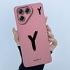 For Tecno Pova 7 4G LJ6 Covers Cases Lucky Simple Letter Couple Silicone Soft Matte Phone Housing for Techno Pova 7 4G Fundas