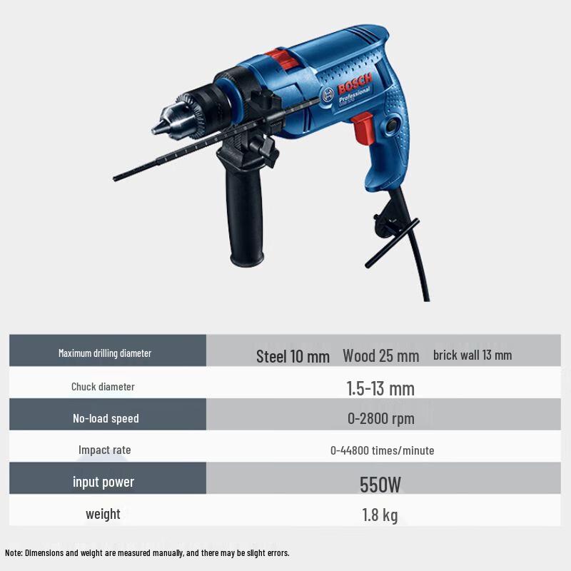 BOSCH Multi-function Impact Drill & Screwdriver CN plug (adapter included)