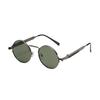 Metal Punk Style Sunglasses Retro Spring Small Frame Oval Sunglasses Street Shot Glasses 8478