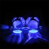 2x RGB LED Light Devil Demon Eyes Bulbs Bluetooth APP Control Headlight Retrofit