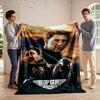 Top Gun: Maverick Movie Poster Artwork Blanket Flannel Blanket for Bedroom, Living Room, Sofa, and Nap Sofas
