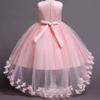 Baby Lace Princess Dress for Girl Elegant Birthday Party Trailing Dress Baby Girl's Christmas Clothes