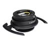 NRG Innovations GEN Steering Wheel Quick Release Kit Black with Black 6x70 and 6x74mm Bolt Pattern NRG-SRK-700BK 4.0 Adapter, Body/Handle Ring,