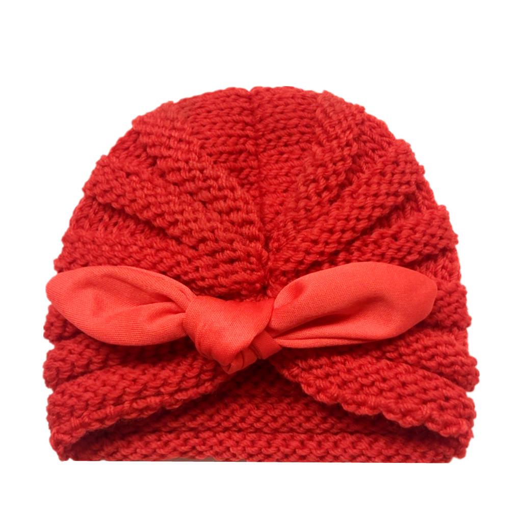 2022 Kids' Knitted Rabbit Ear Wool Hats for Autumn/Winter