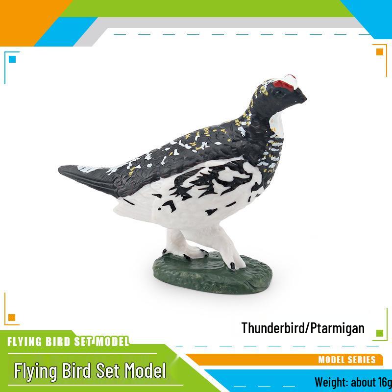 Thunderbird & Bird Animal Models: Owl, Magpie, Finch, Parrot - Garden Decor Ornaments