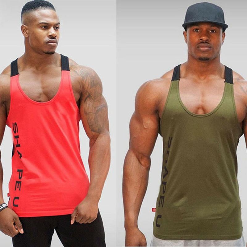 Premium Quality Gym Men's Muscle Sleeveless Tank Top Tee Shirt For Bodybuilding