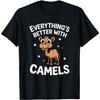 Kamelowy Miłośnik Dorośli lub Dzieci Chłopcy Dziewczynki Kamel T-shirt