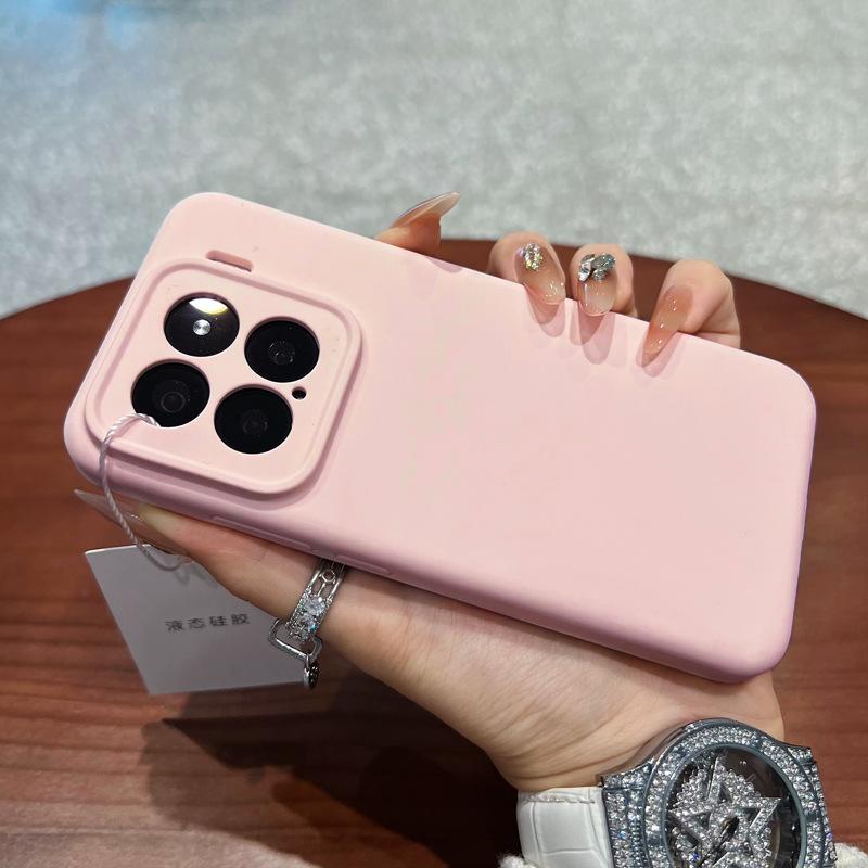 Applicable To Xiaomi Mi 11 Pro Mobile Phone  Magnetic Suction Liquid Silicone 11 New Solid Color Lens All-inclusive Anti-drop  for Men and Women