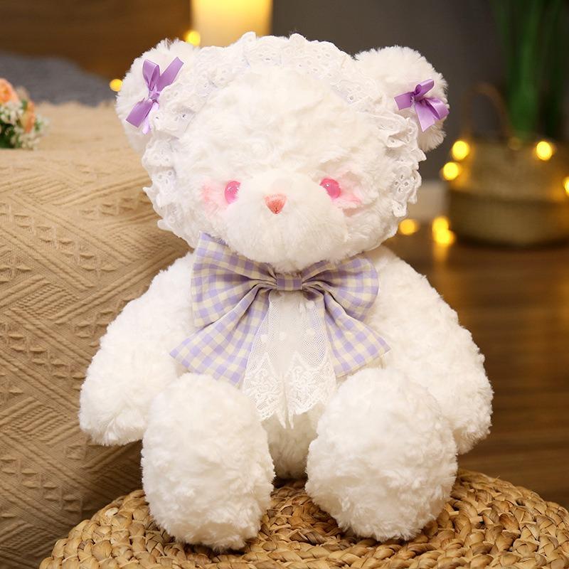 

Lolita Bear Doll Plush Toy Hug Teddy Bear Doll Sleeping Pillow To Send 520 Girls Birthday Gift 35CM