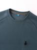 Men's 2026 YN Crew Neck Sweatshirt - Long Sleeve Casual Plus Velvet Jacket for Spring and Autumn 