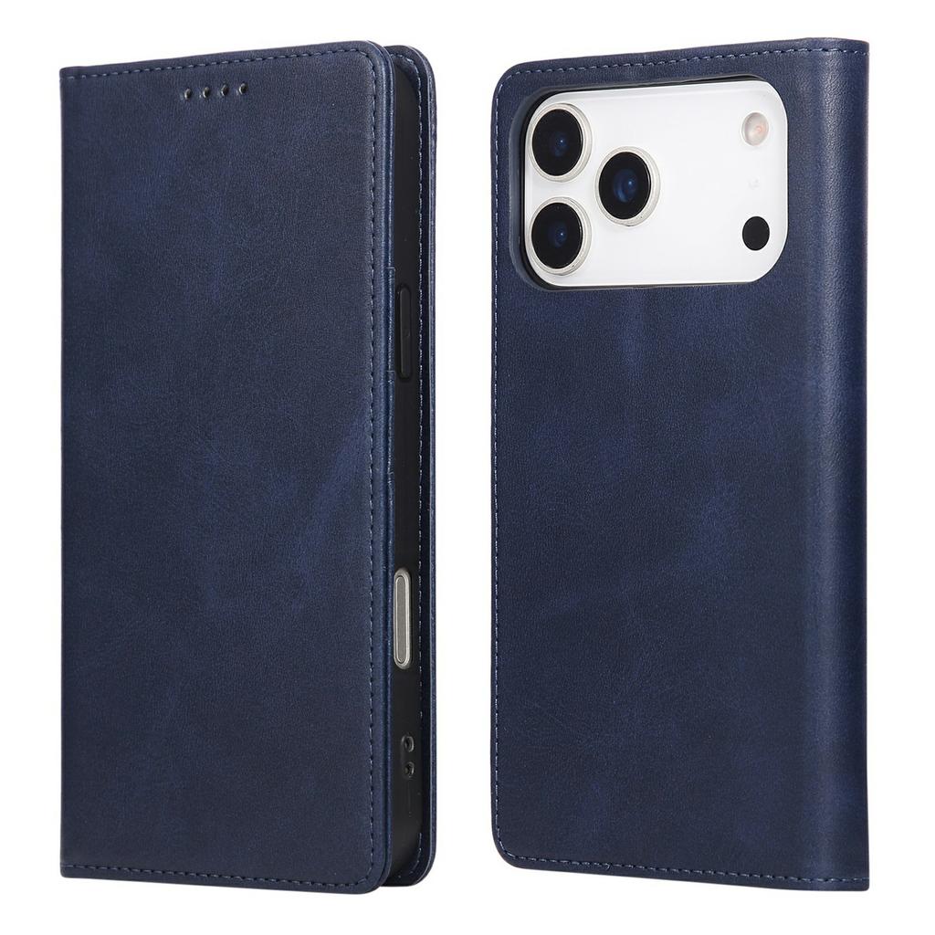 For iPhone 17 Pro Case RFID Blocking PU Leather Phone Wallet Cover