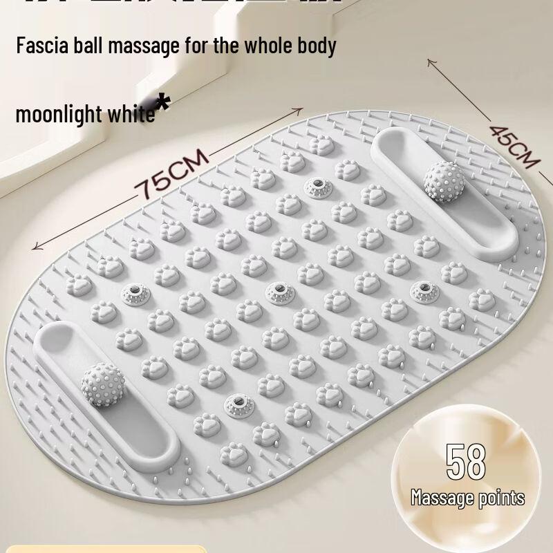 Soft Silicone Acupressure Foot Massage Mat