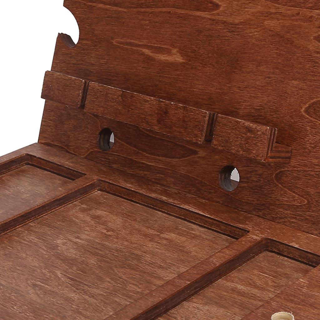 Wood Phone Docking Station Desk Storage Bracket Key Holder Wallet Stand Watch for Man Woman Birthday Gift
