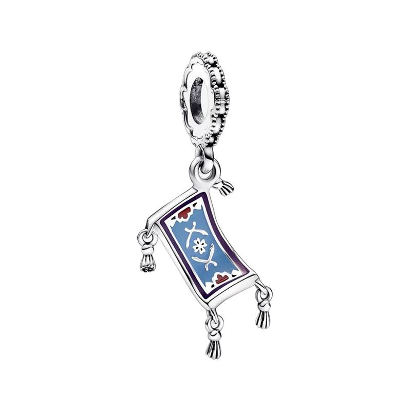 Aladdin Käfer Zauberteppich Charm Perle für DIY Silber Armband Halskette Schmuck Geschenk Bestseller Spielzeug