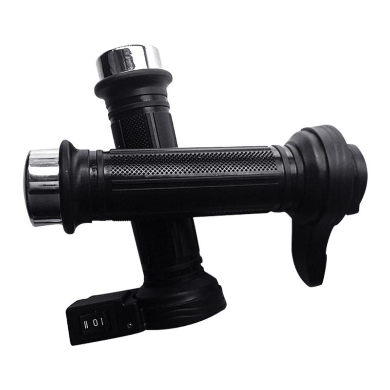 Încălzitor Mânere Motocicletă Scuter 22mm Încălzitor Mânere Călărie cu Temperatură Reglabilă Încălzire Inteligentă pe Trei Niveluri Mânere