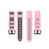 Replacement Straps Compatible for Garmin Fenix 7S 6S 6S Pro 5S 5S Pro Dual Color Watch Silicone Strap with Tool