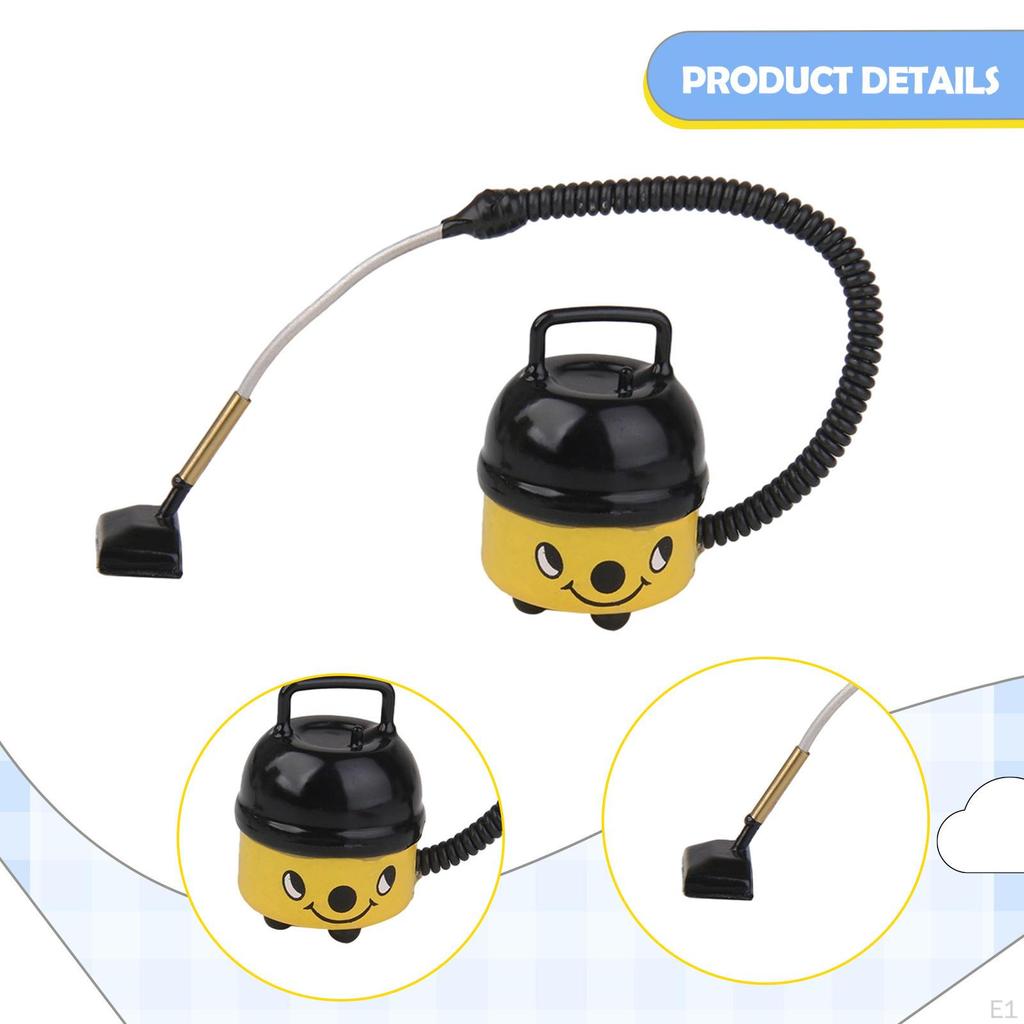 Doll House Vacuum Cleaner Accessories Gifts Toy Cute Essential Multi Purpose Furniture