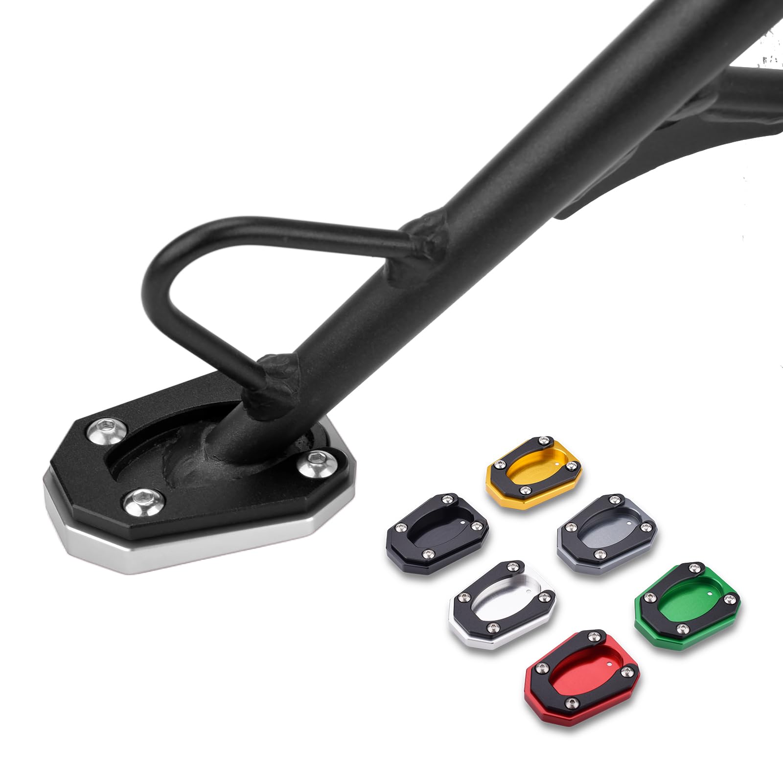 

Motorcycle Side Stand Plate Applicable to Kawasaki Eliminator 400 (2023-2024) серебряный