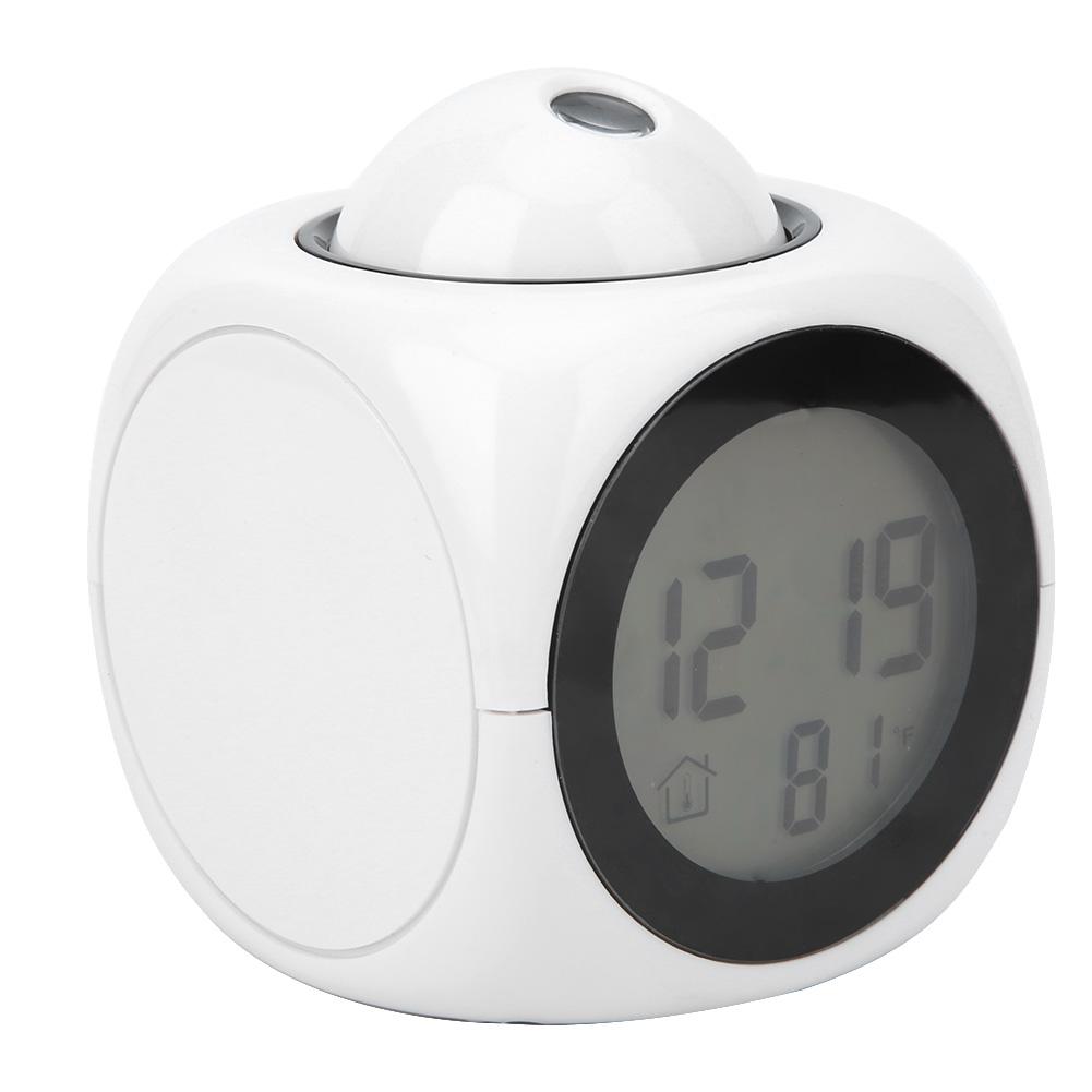 Modern Fashionable Clearance Projection Alarm Clock Digital LCD Voice Talking Clock