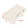 External Hard Drive Disk Enclosure Case USB 3.0 to SATA 2.5  7mm 9.5mm HDD SSD Tool free White (Not Inclube Hard Disk)