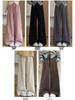 Women's High-Waisted Gray Corduroy Wide-Leg Pants - Autumn/Winter Plus Velvet Thickened Long-Leg Sports Sweatpants