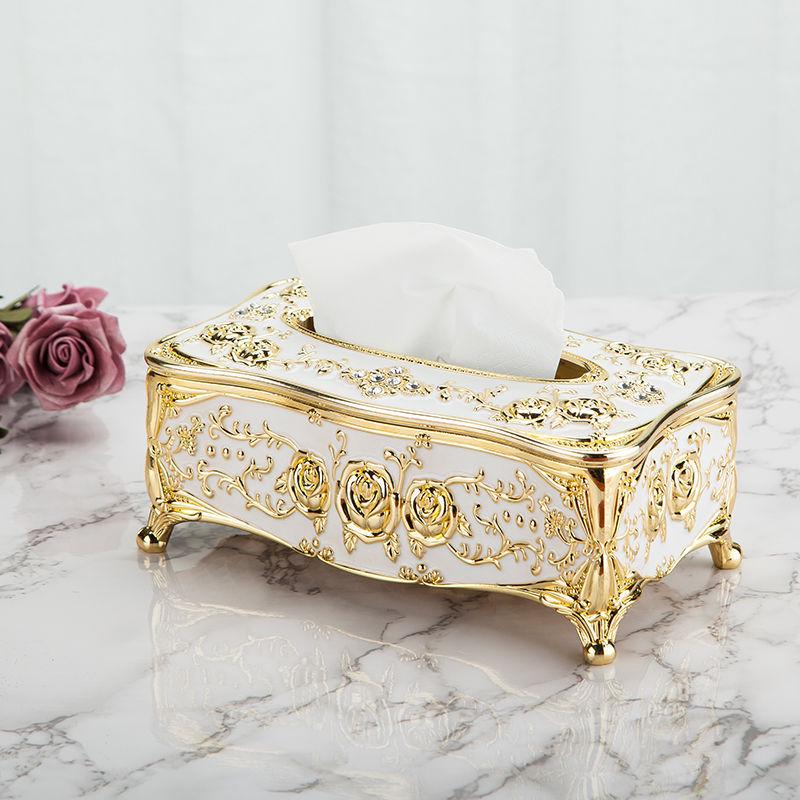 European-Style Creative Tissue Box for Home, Living Room, or Dining Table Decor