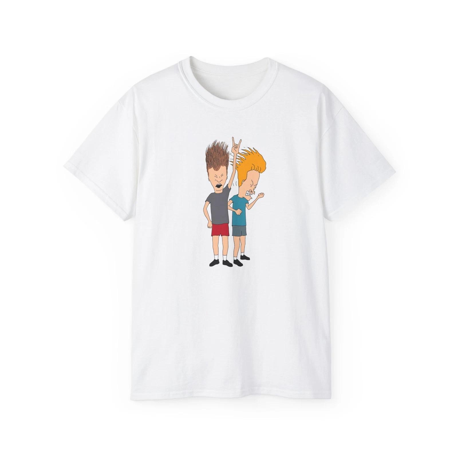 Retro Cartoon Graphic Tee, Fun T-Shirt for Teens, 90s Style, Perfect Gift, 2XL