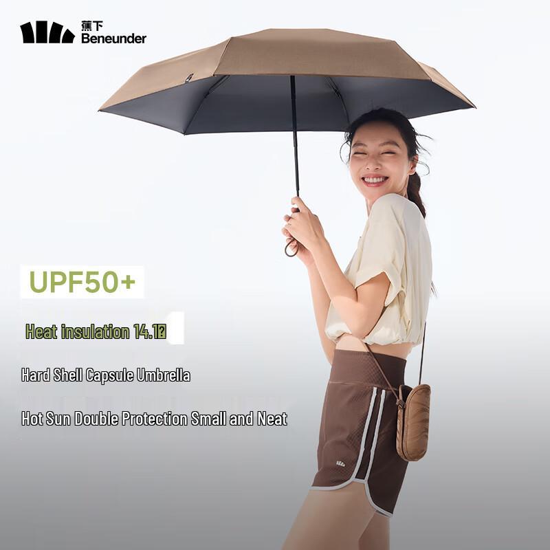 JianXia Five-Fold Capsule UV Protection Sun/Rain Umbrella