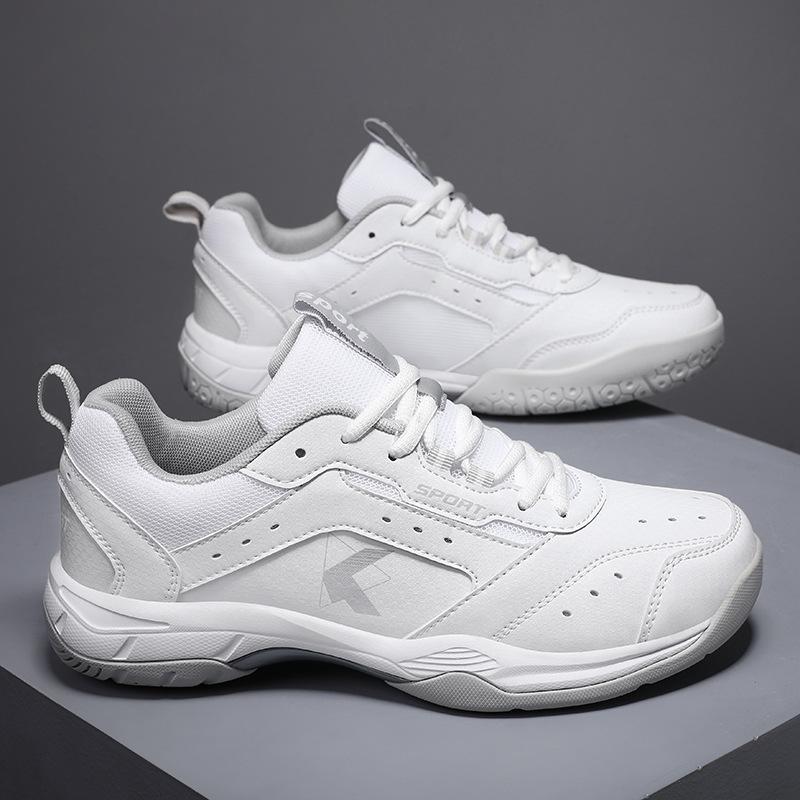 New badminton shoes men's breathable table tennis shoes ultra-light shock absorption non-slip women's shoes competition training tennis shoes